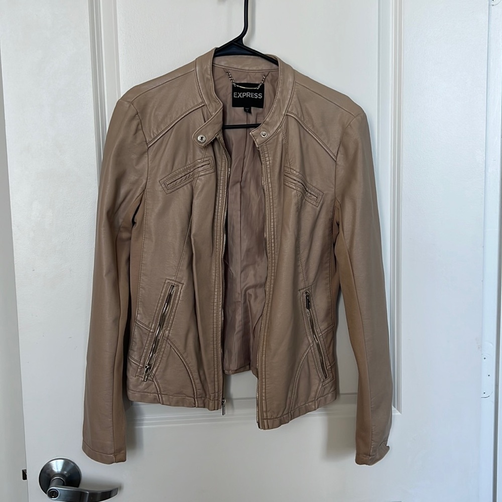 Worn Express Leather Jacket